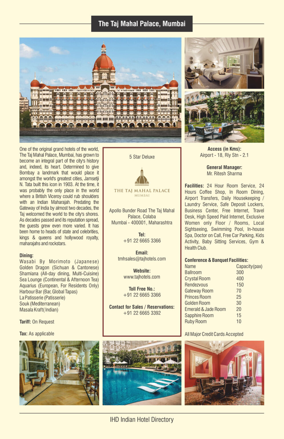 Full Page Listing Sample