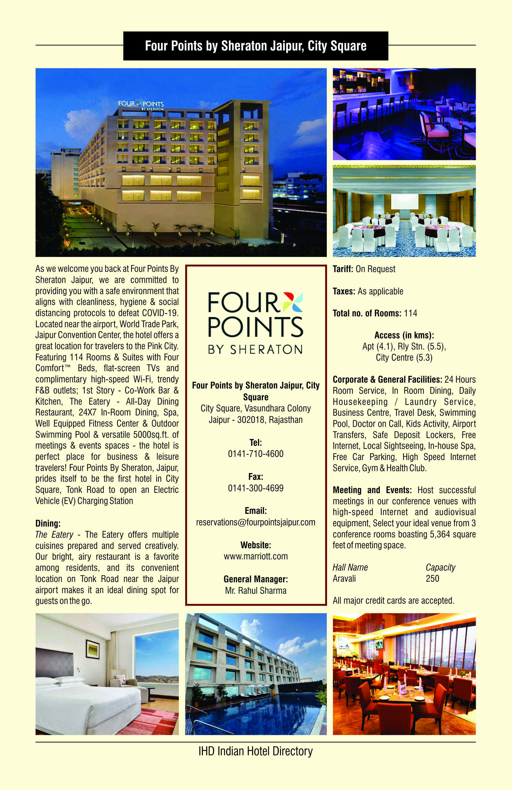 Four Points by Sheraton Jaipur, City Square