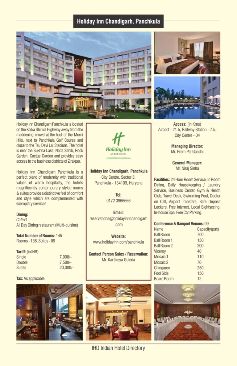 Holiday Inn Chandigarh, Panchkula