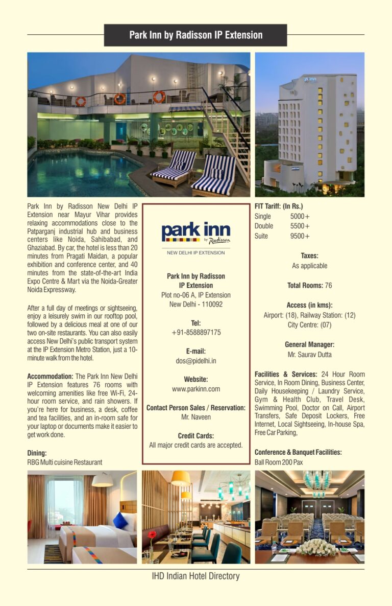 Park Inn by Radisson New Delhi IP Extension