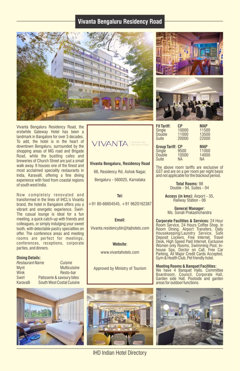 Vivanta Bengaluru Residency Road