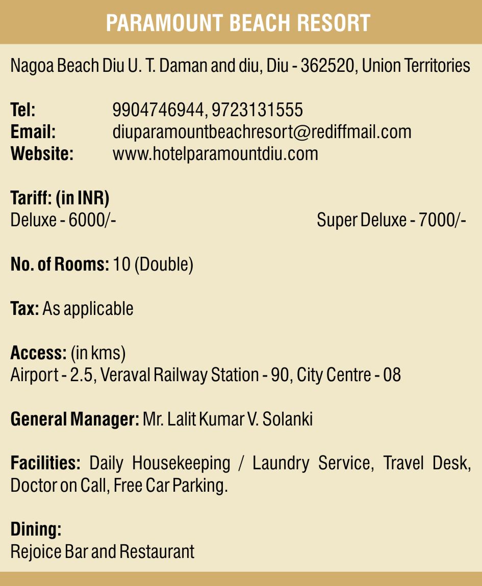 Paramount Beach Resort-Diu