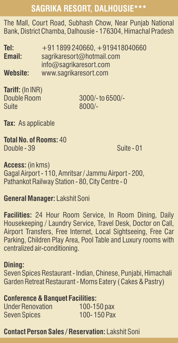 Sagrika Resort Dalhousie