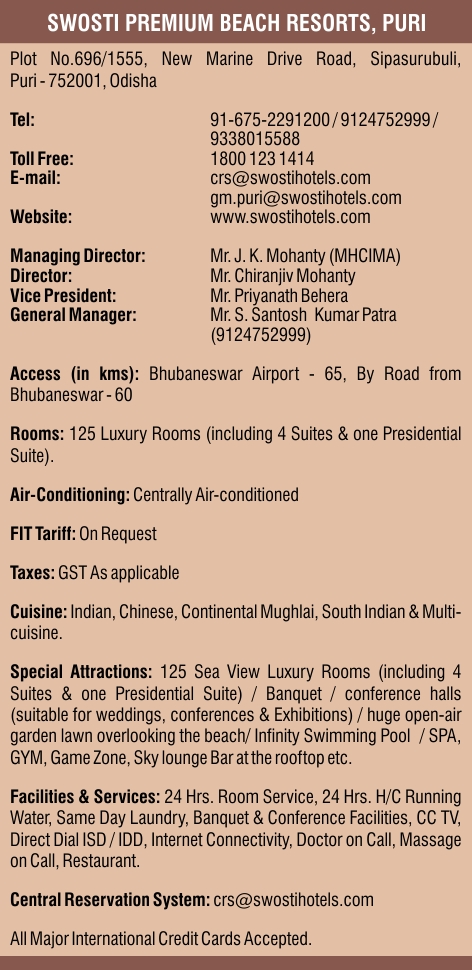 Swosti Premium Beach Resorts Puri